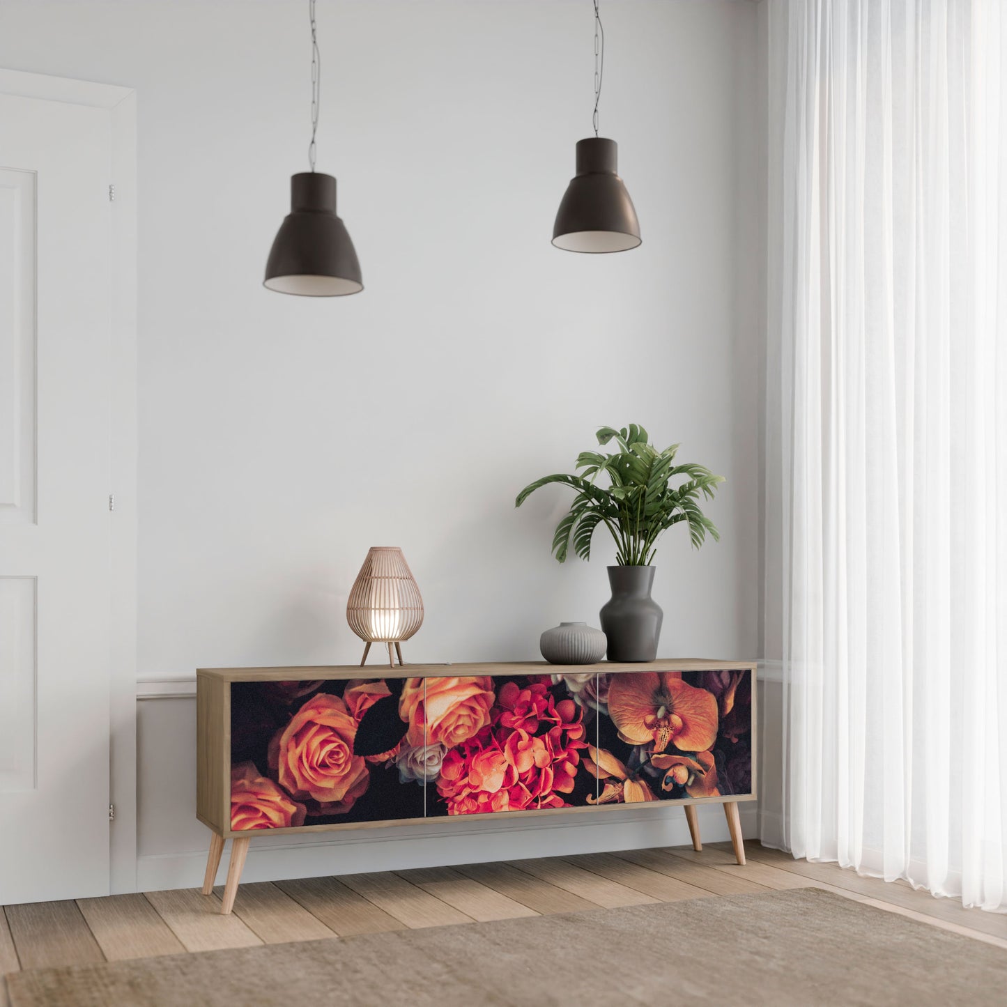 Mobile TV a 3 ante NEVERENDING BLOOM in effetto rovere