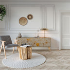 MORNING GLADE Mueble de TV de 3 Puertas