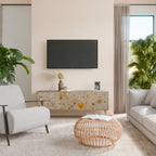 MORNING GLADE Mueble de TV de 3 Puertas