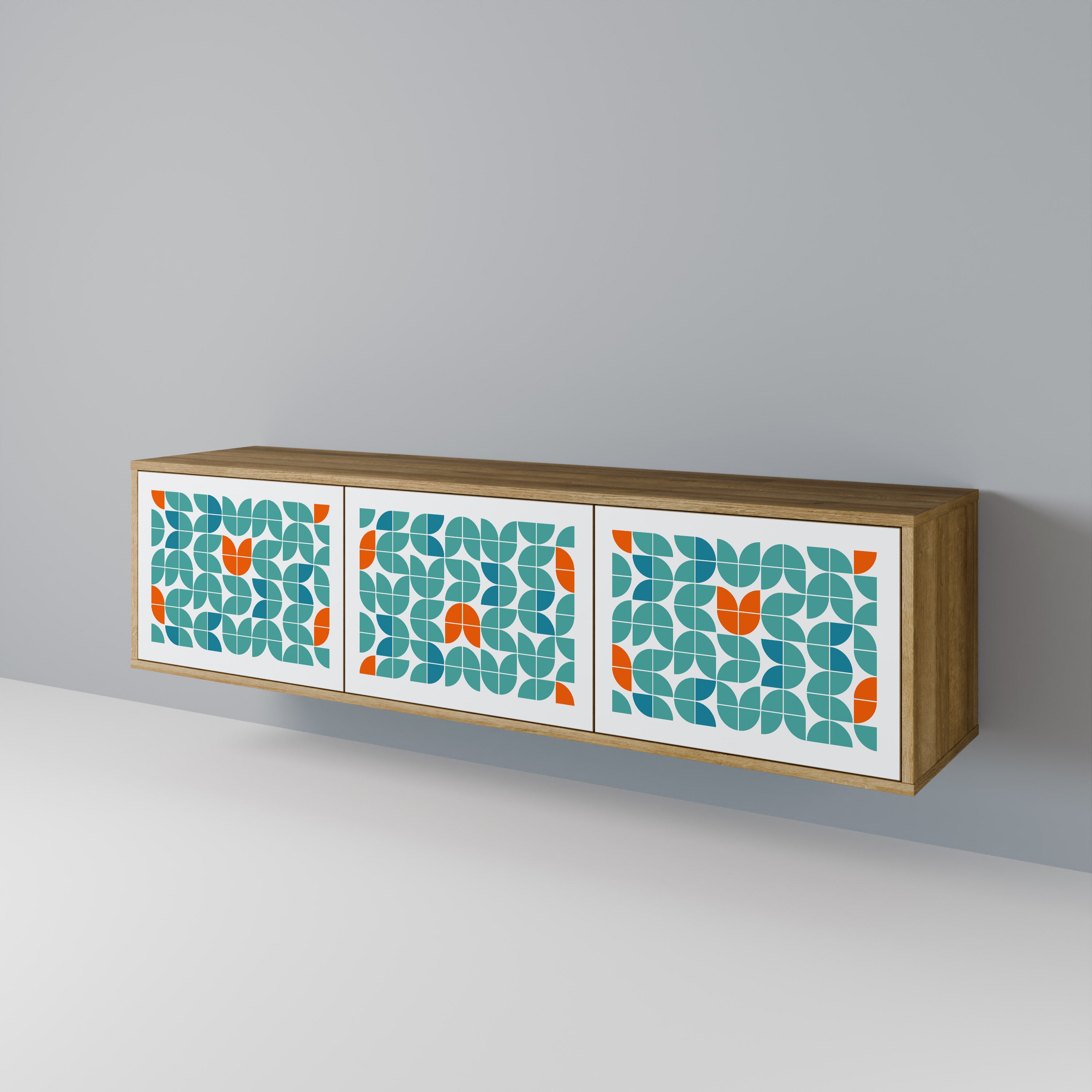 BE THE CHANGE Móvel de TV de 3 Portas