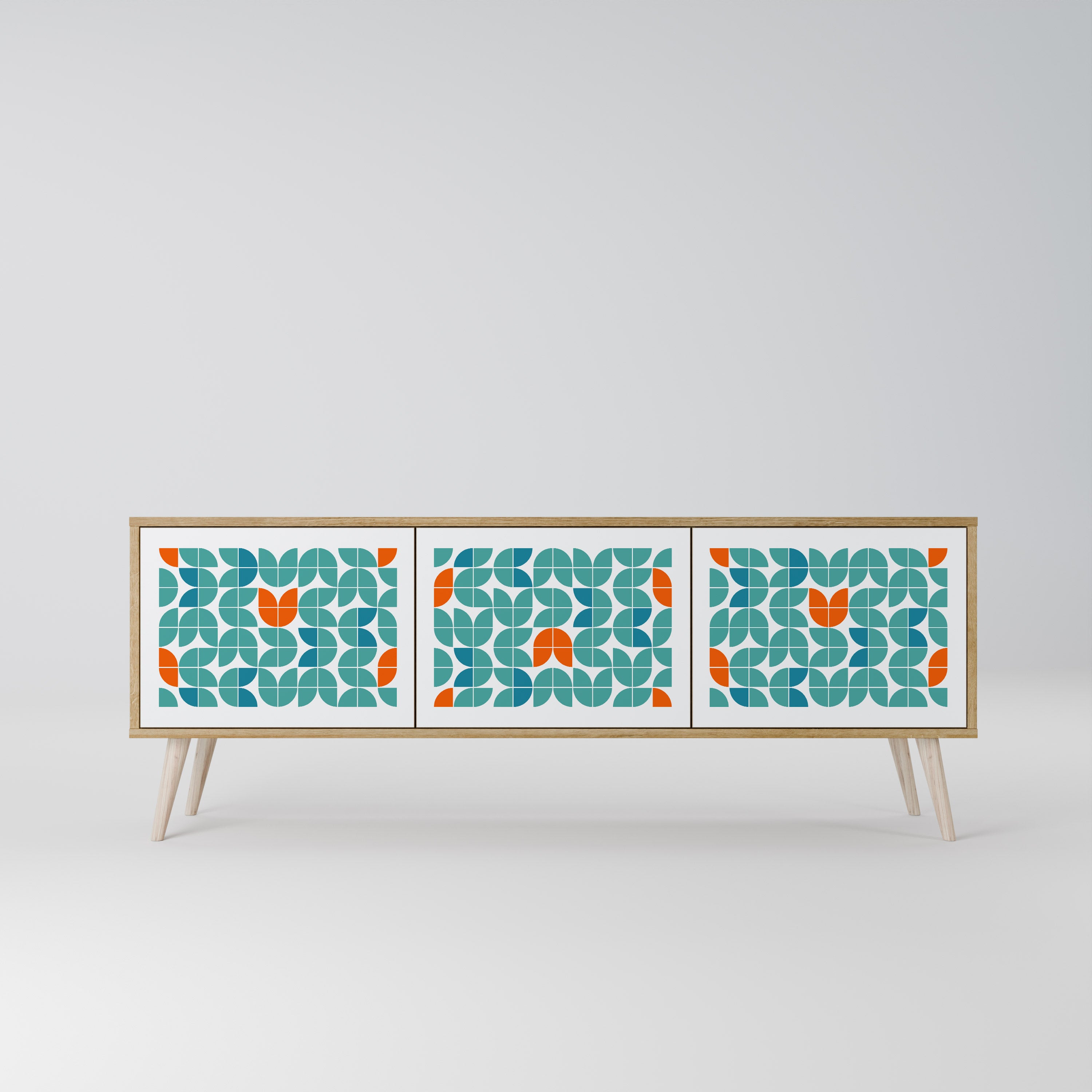 BE THE CHANGE Móvel de TV de 3 Portas