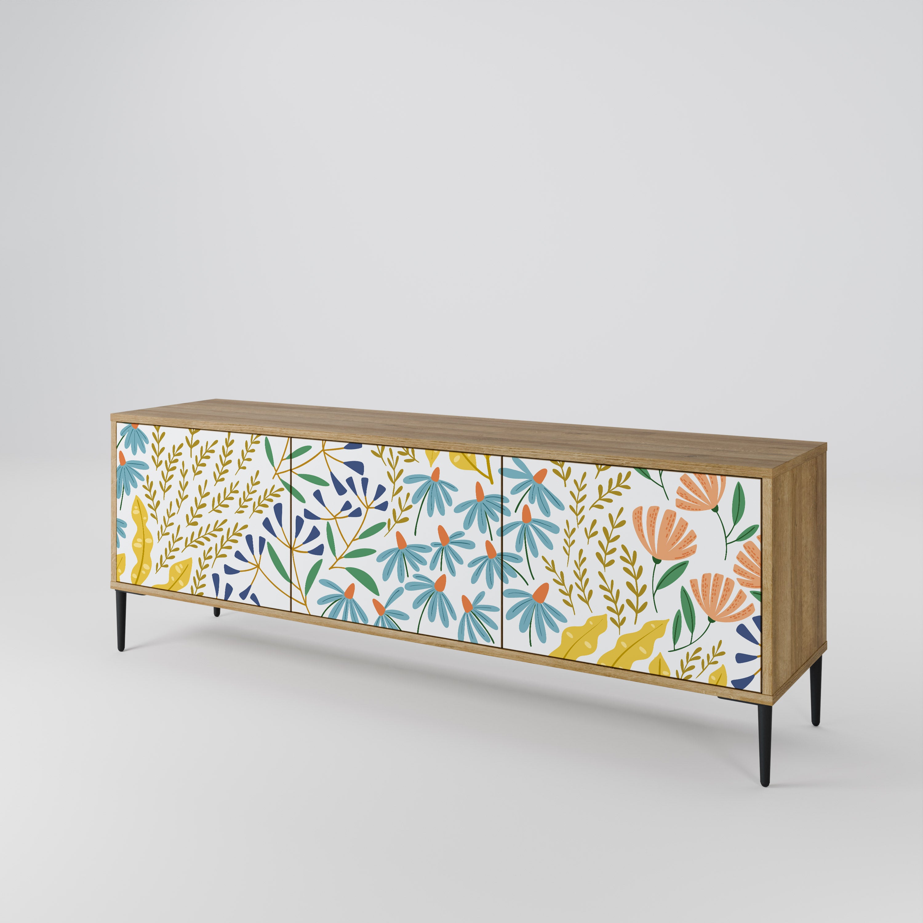 HELLO SPRING 3-türiges TV-Lowboard