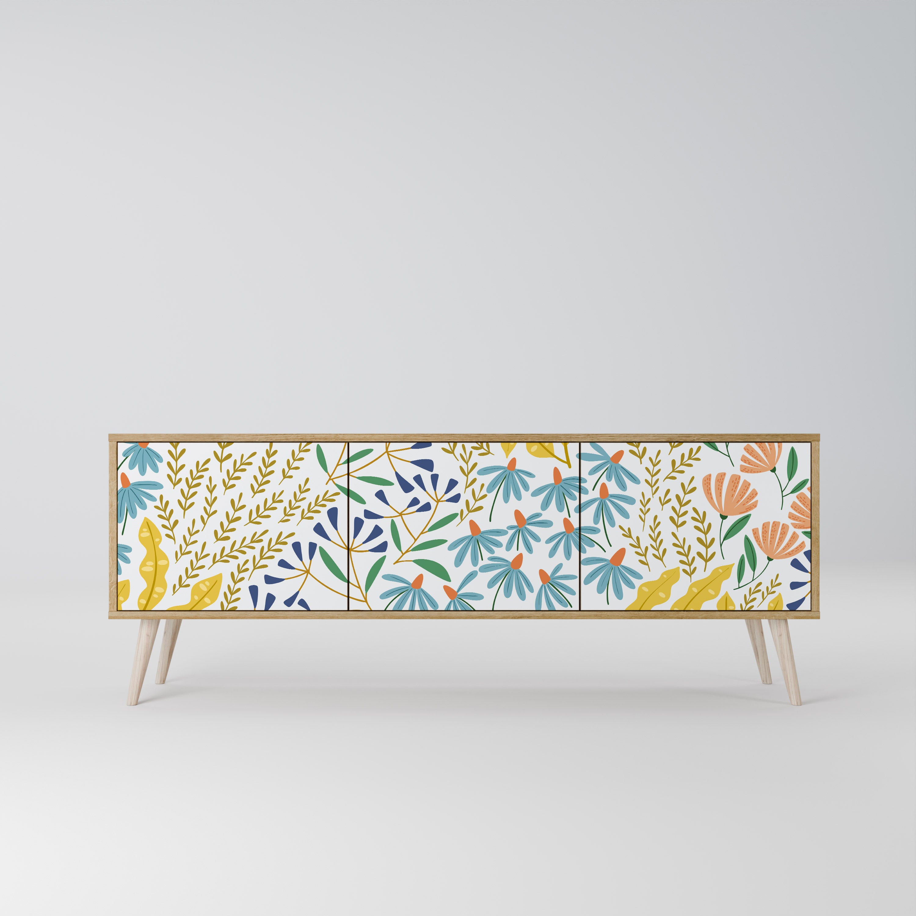 HELLO SPRING 3-türiges TV-Lowboard