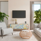 HELLO SPRING Mueble de TV de 3 Puertas