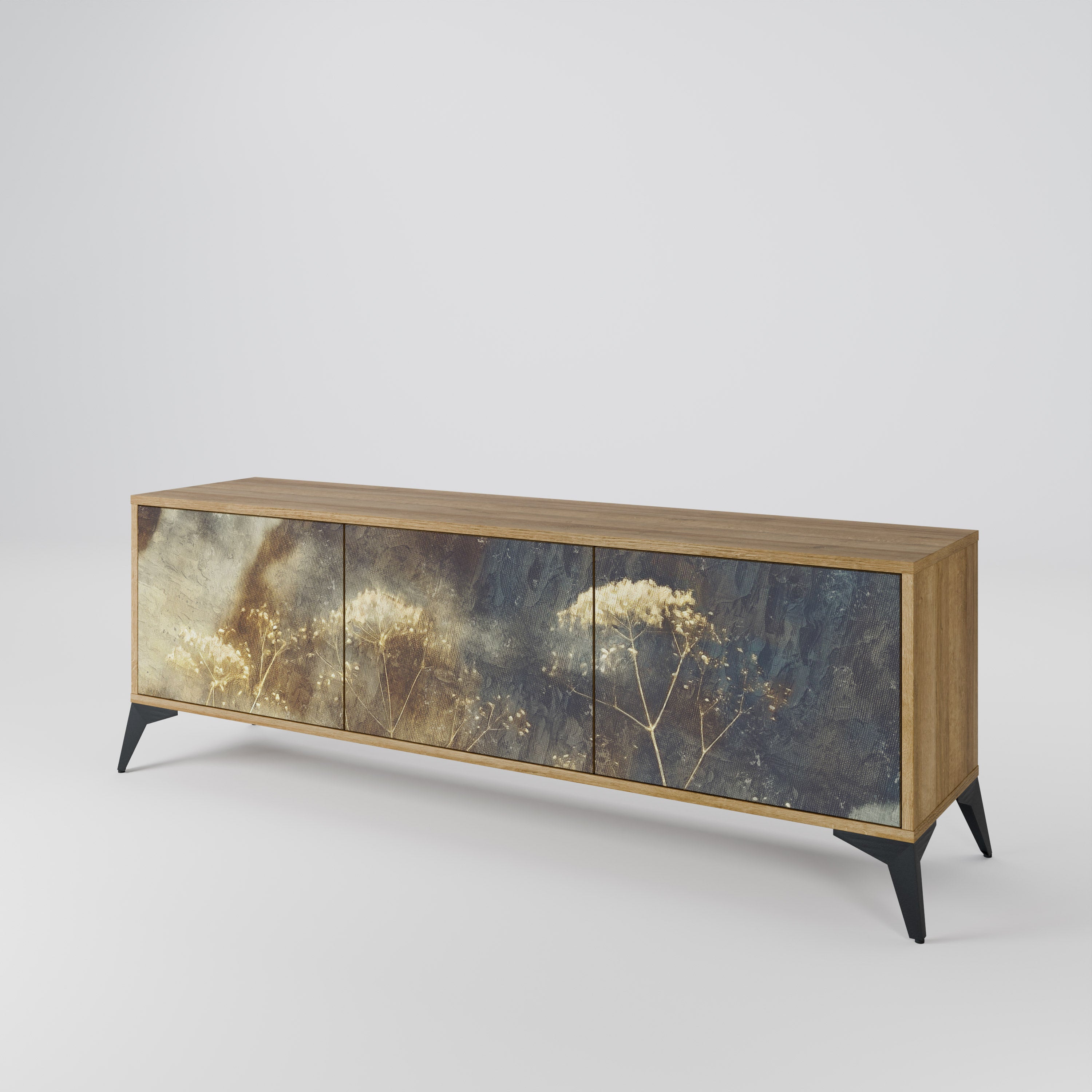 GENTLE POWER 3-türiges TV-Lowboard