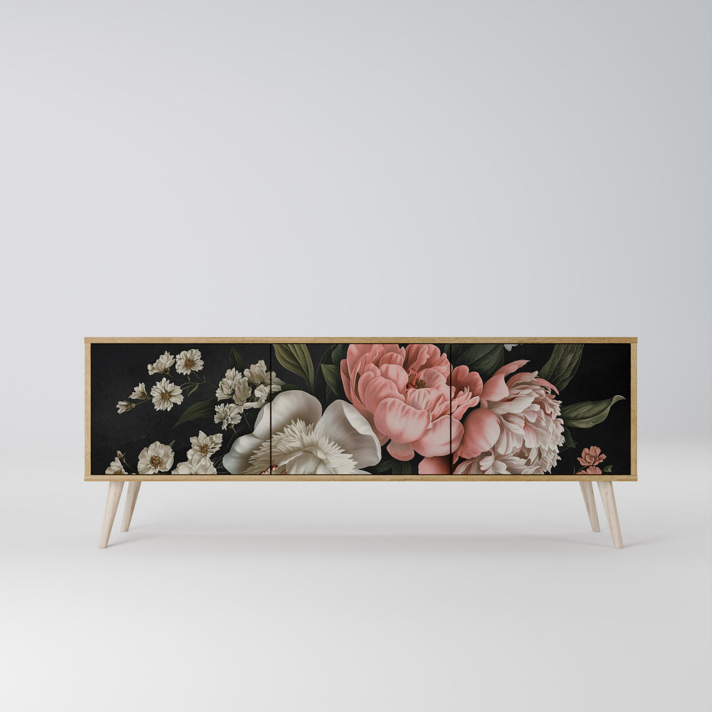 LUSH ELEGANCE Třídveřový TV stolek