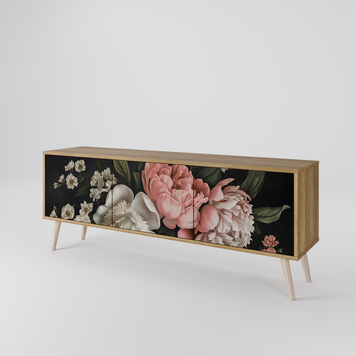 LUSH ELEGANCE 3-türiges TV-Lowboard