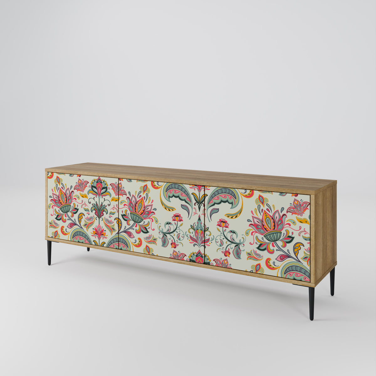 ORGANIC FOLKLORE 3-türiges TV-Lowboard