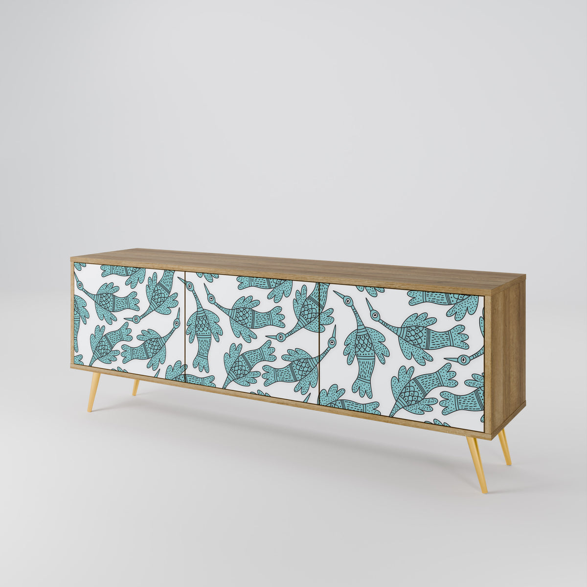 WATERSPOUT SONGIBIRD 3-türiges TV-Lowboard