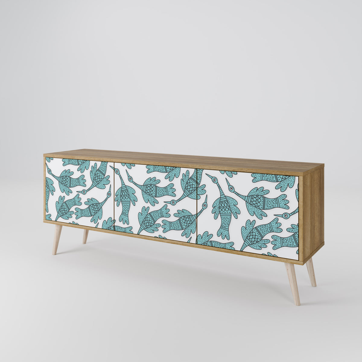 WATERSPOUT SONGIBIRD 3-türiges TV-Lowboard