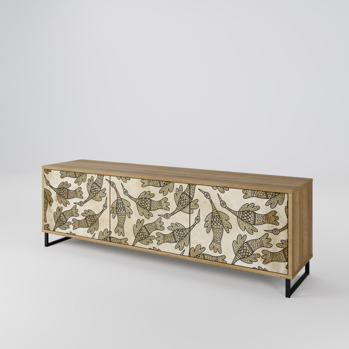 ALMONDINE SONGBIRD 3-türiges TV-Lowboard