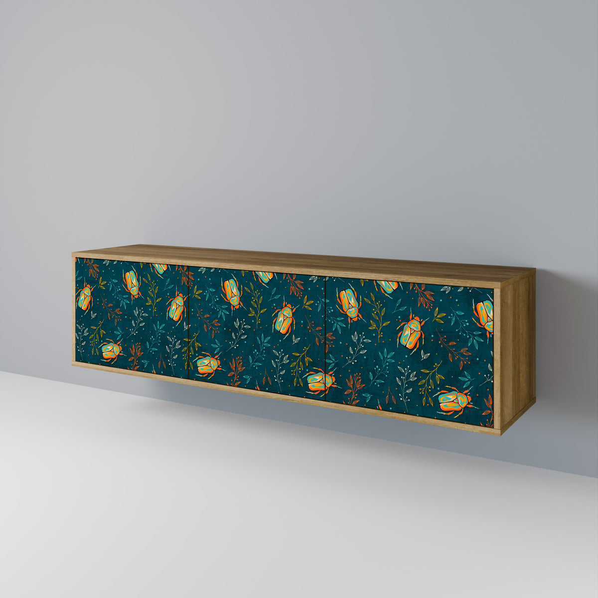 AUTUMN INSECTS 3-türiges TV-Lowboard