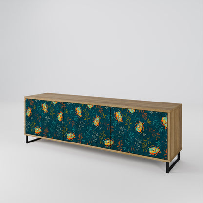 AUTUMN INSECTS Mueble de TV de 3 Puertas