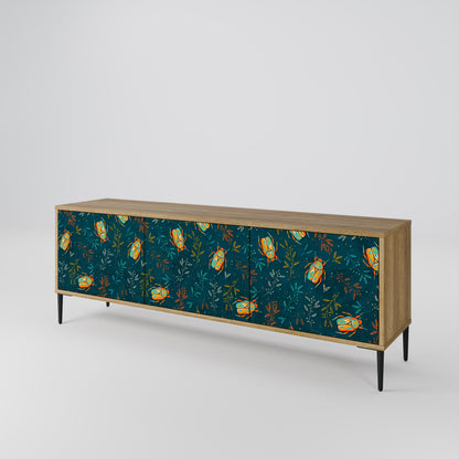 AUTUMN INSECTS Mueble de TV de 3 Puertas