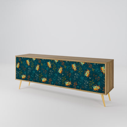 AUTUMN INSECTS Mueble de TV de 3 Puertas