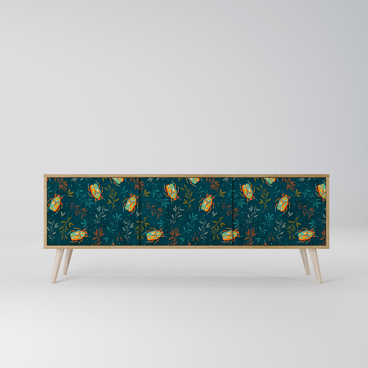 AUTUMN INSECTS 3-türiges TV-Lowboard