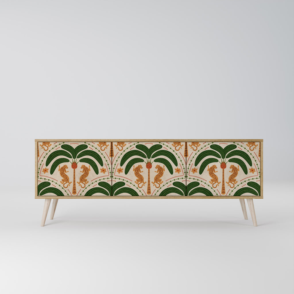 DANCING PREDATORS 3-türiges TV-Lowboard