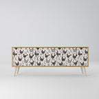 HAPPY HENS Mueble de TV de 3 Puertas