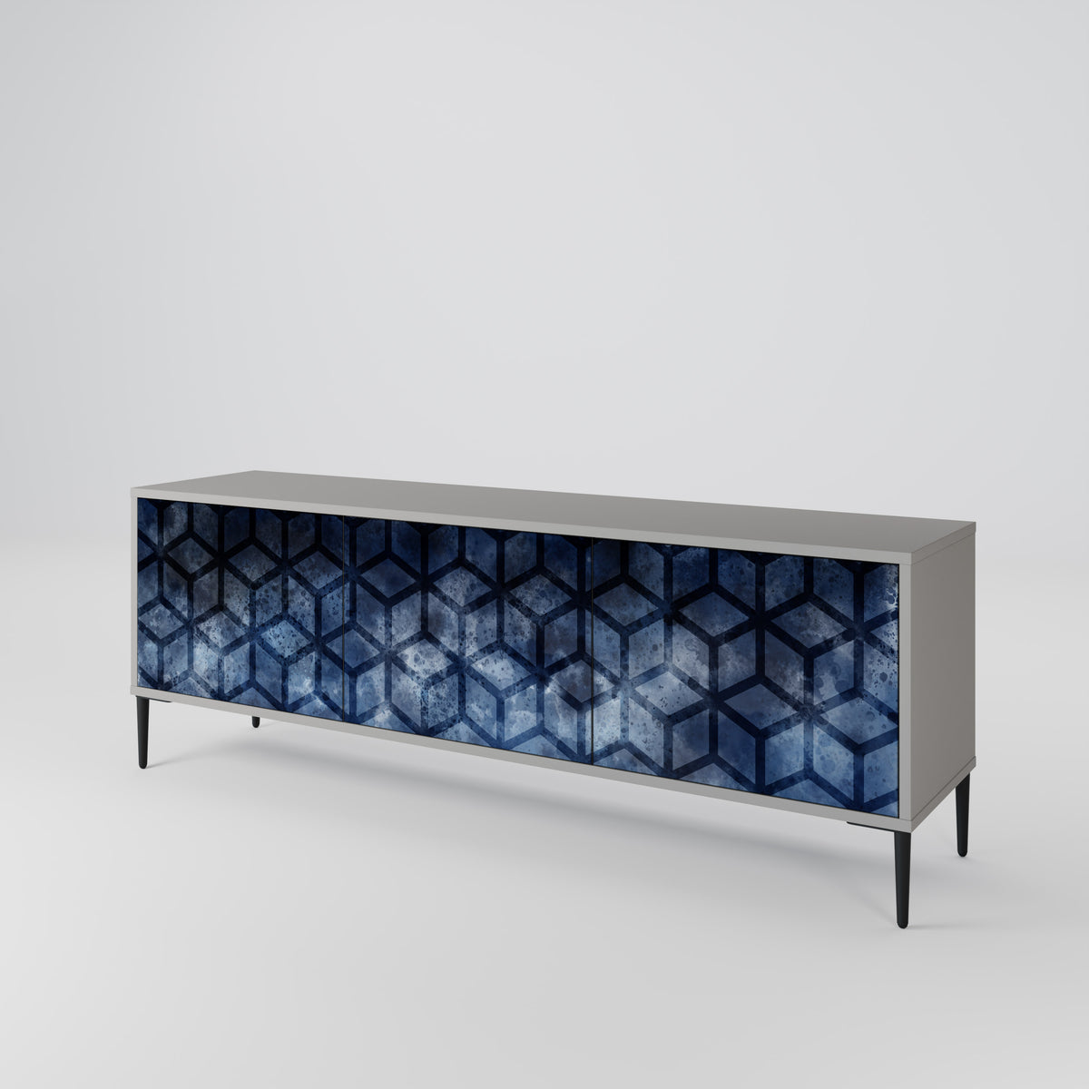 CUBIC MIST 3-türiges TV-Lowboard