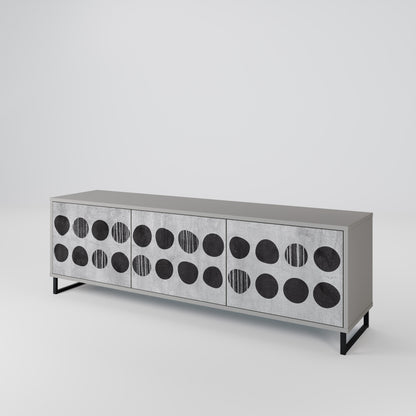 GHOSTLY GRADIENTS 3-Door TV Cabinet
