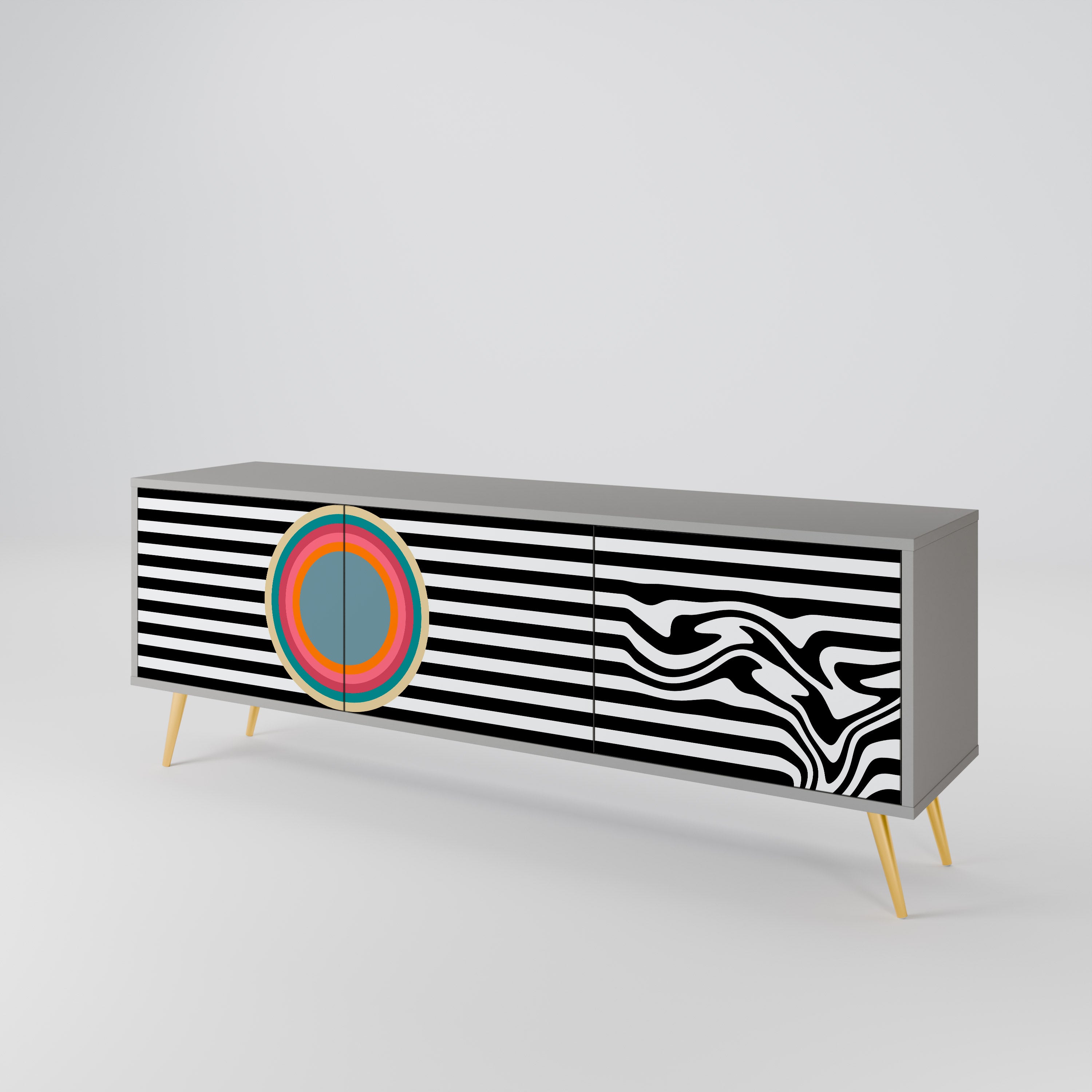 SPECTRA SHOWCASE 3-Door TV Cabinet