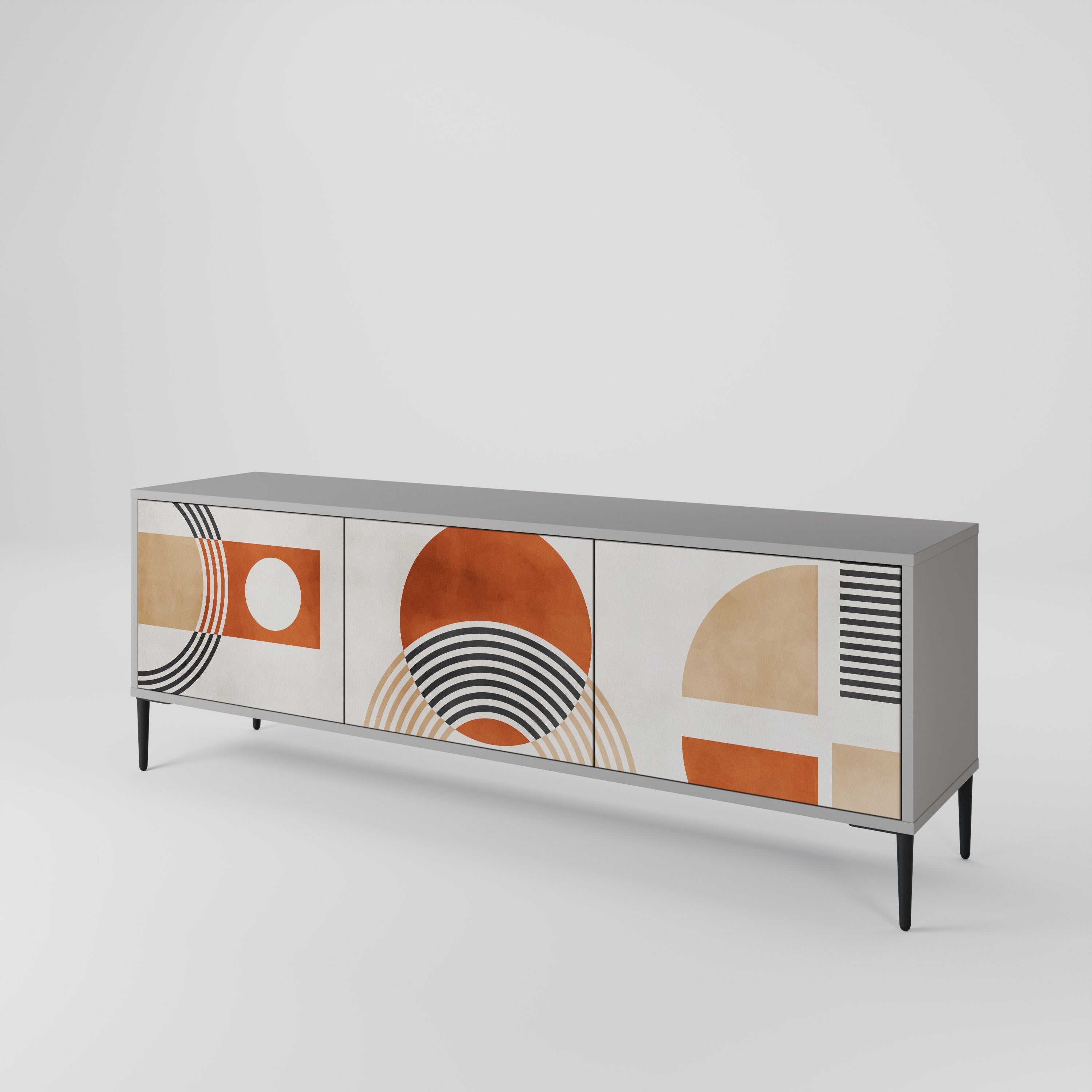 SPACE AROUND TV-bänk med 3 dörrar