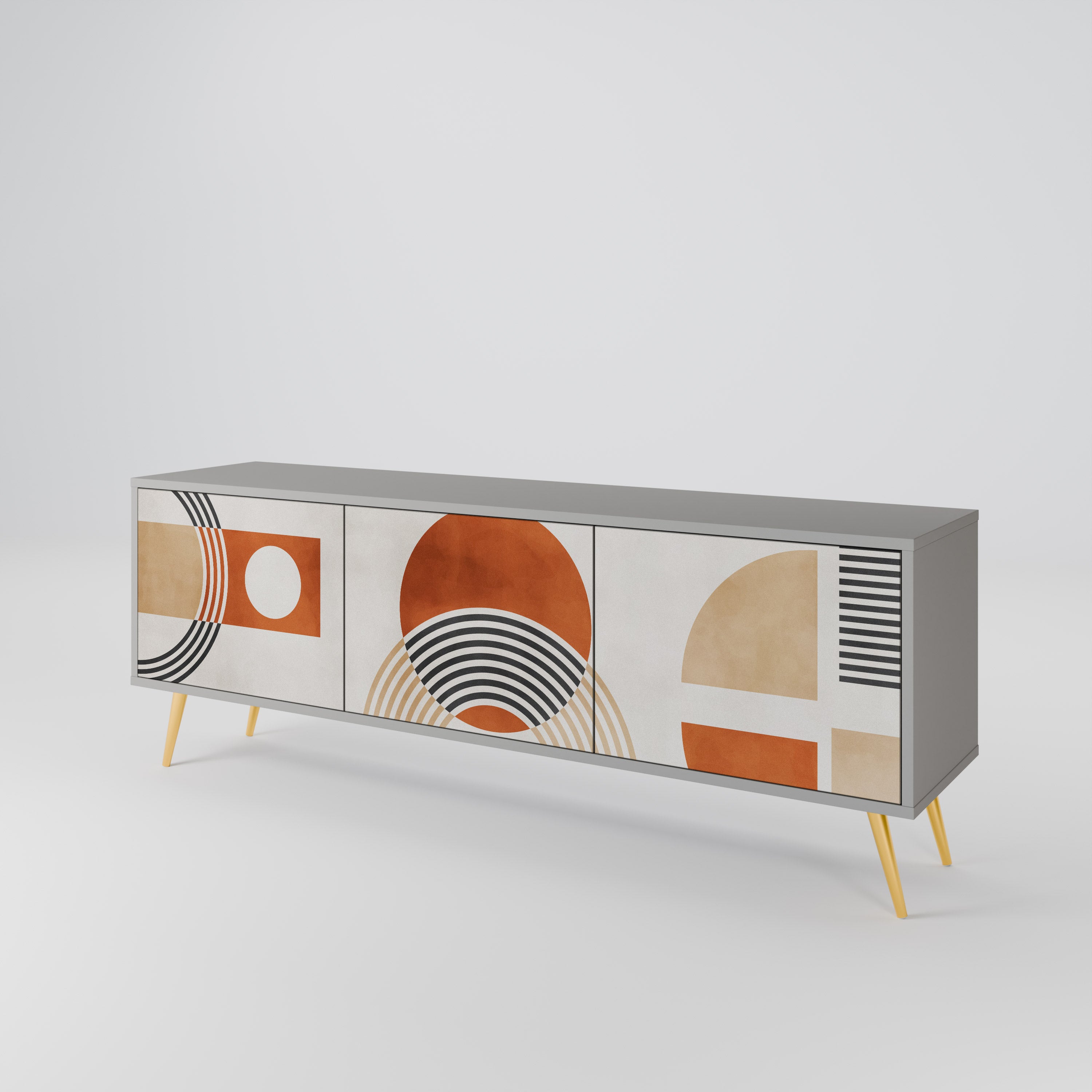 SPACE AROUND TV-bänk med 3 dörrar