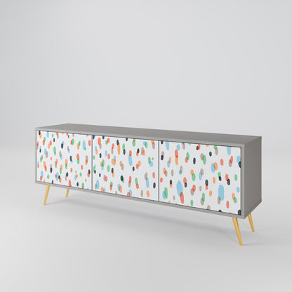 ENERGETIC SPOTS 3-Door TV Cabinet