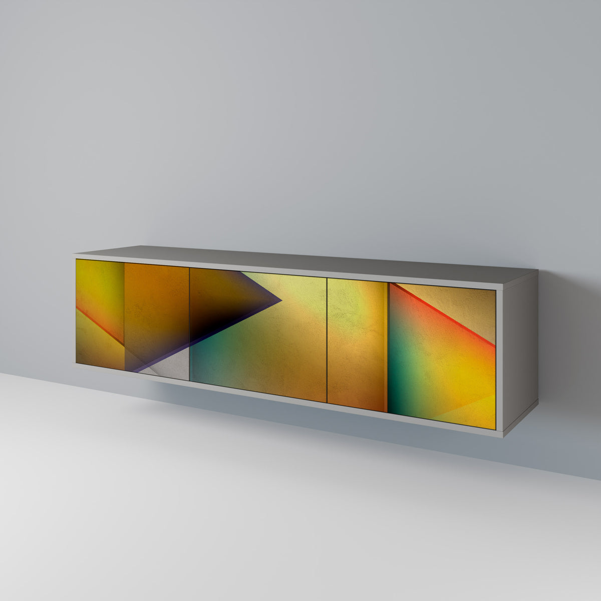 PIERCING SHARPNESS 3-türiges TV-Lowboard
