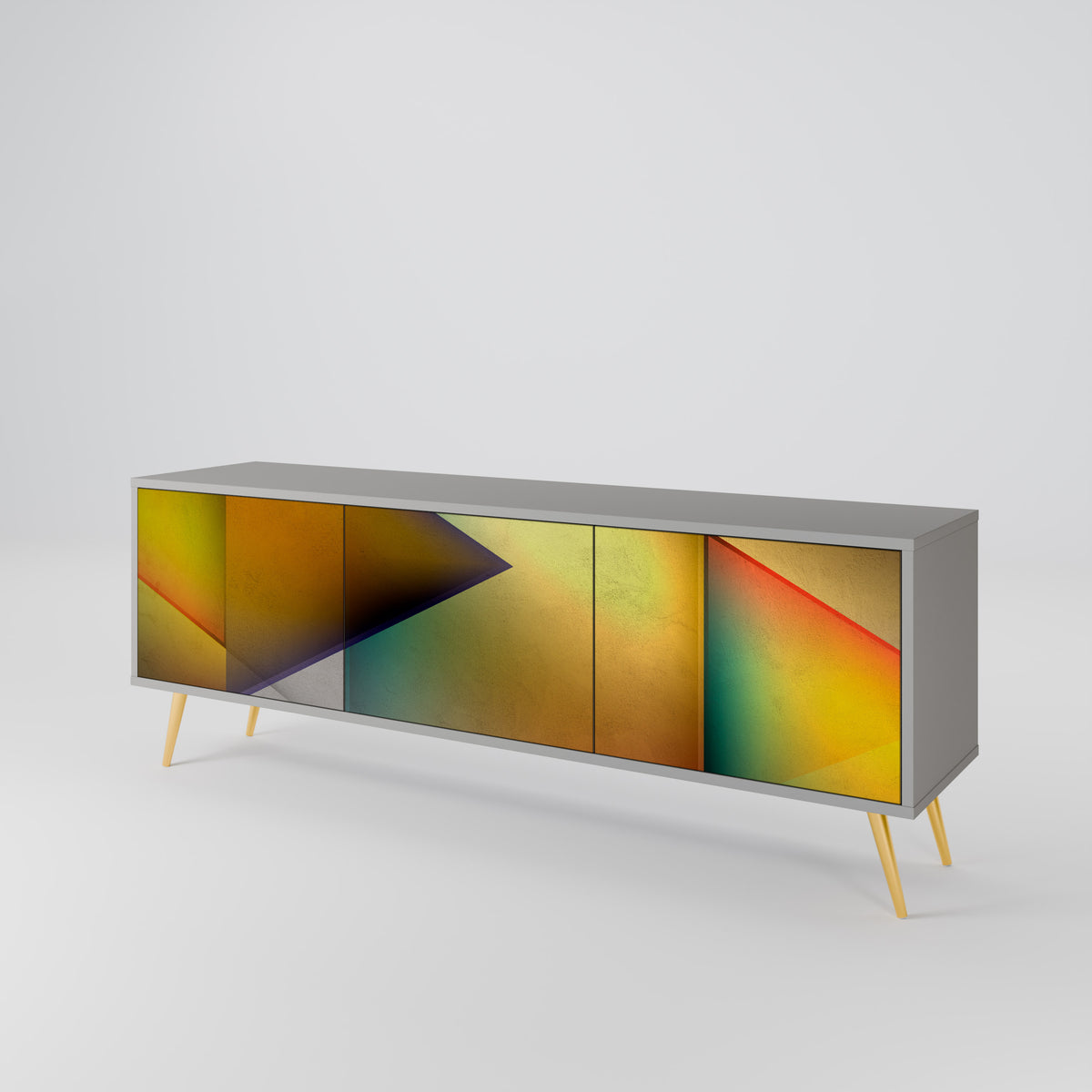 PIERCING SHARPNESS 3-türiges TV-Lowboard