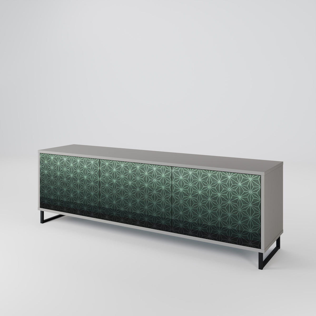 ORNAMENTAL GLIMMER 3-türiges TV-Lowboard