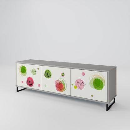COLORFUL COSMOS TV-bänk med 3 dörrar