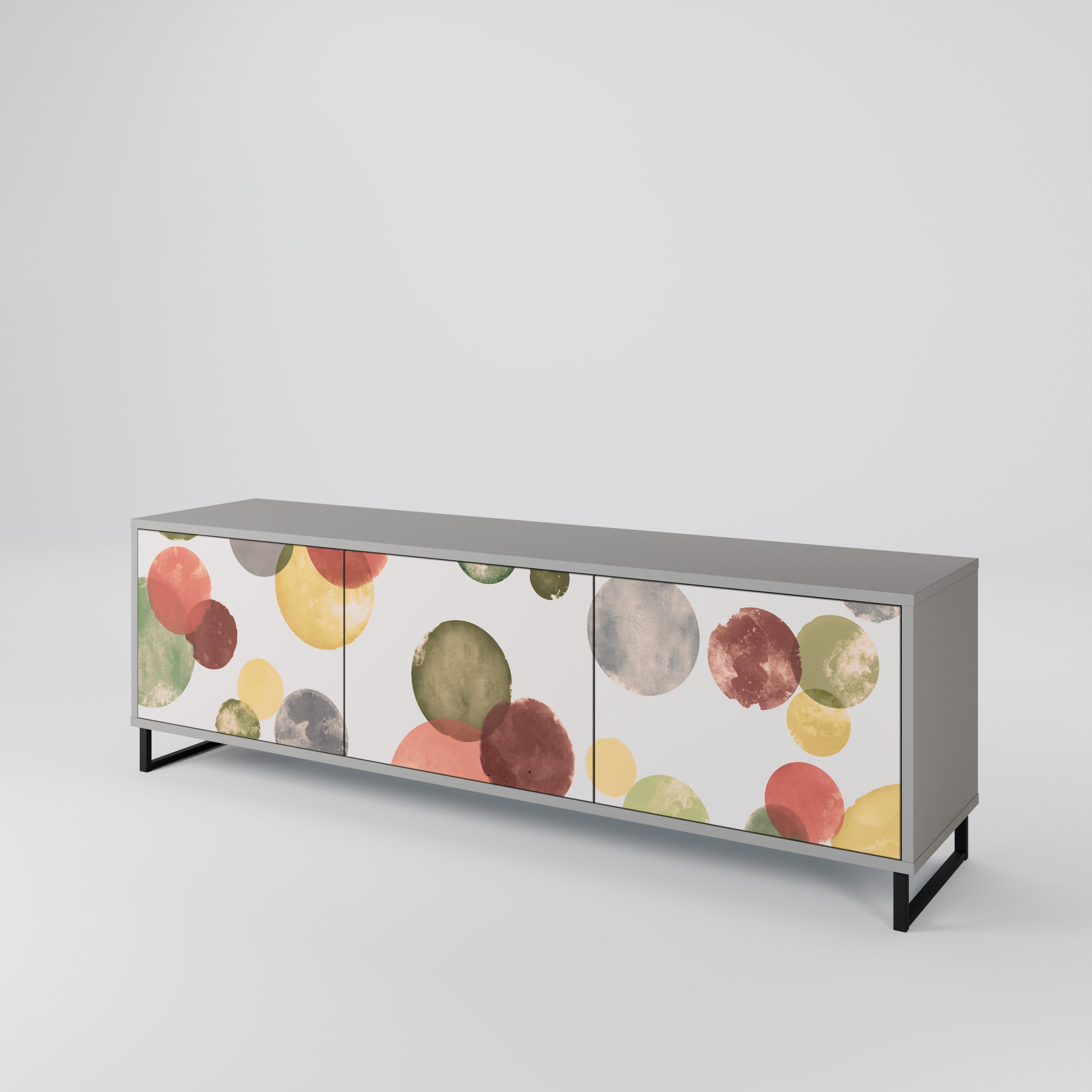 FLEETING HAPPINESS Mueble de TV de 3 Puertas