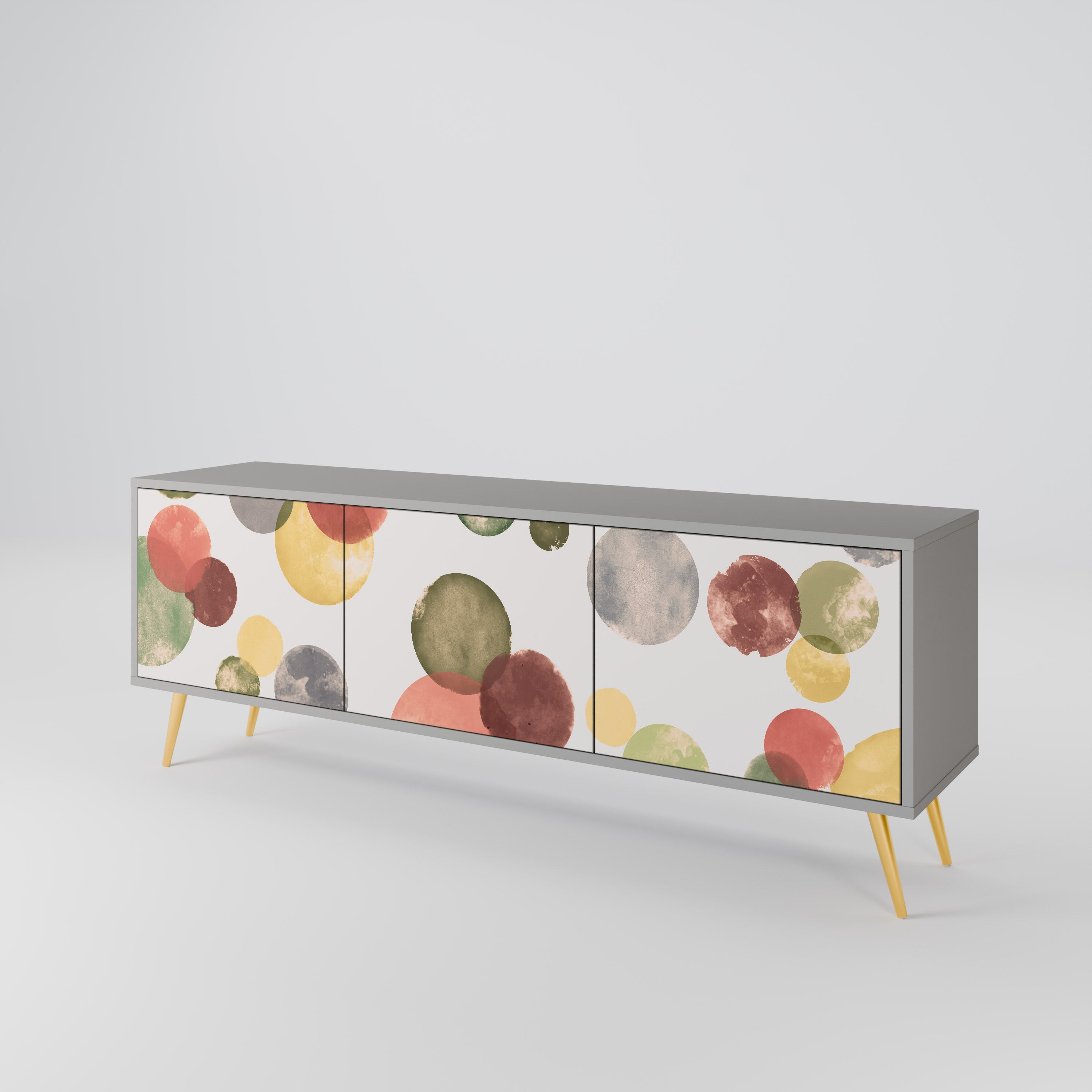 FLEETING HAPPINESS Mueble de TV de 3 Puertas