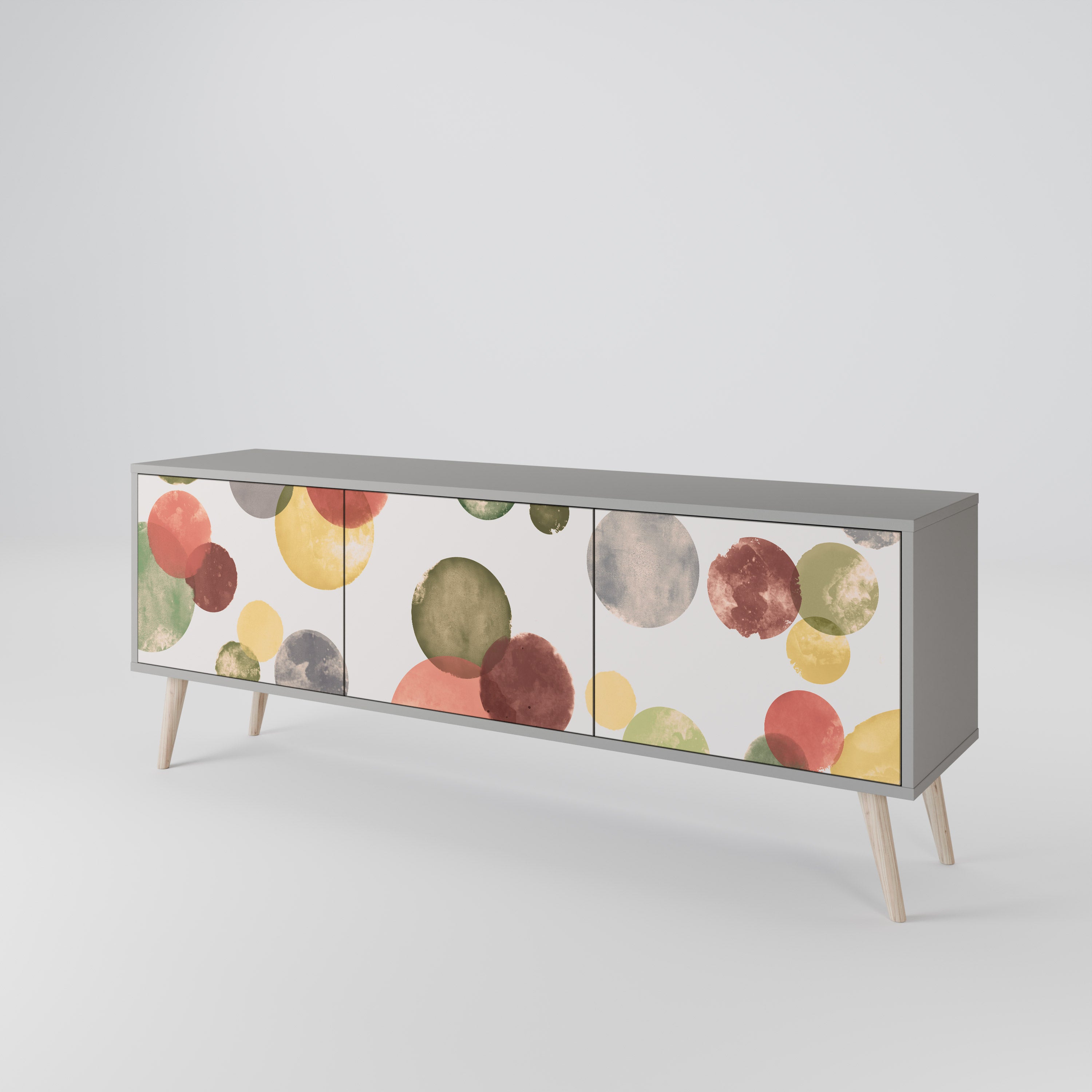 FLEETING HAPPINESS Mueble de TV de 3 Puertas