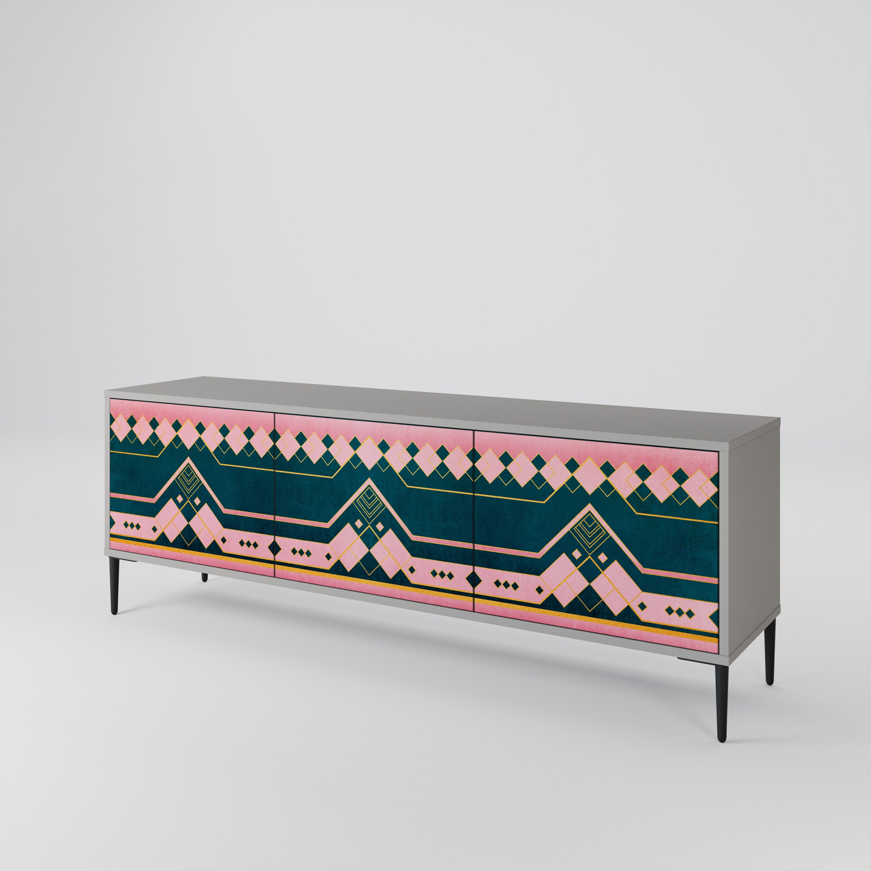 ROYAL COMPOSITION Mueble de TV de 3 Puertas