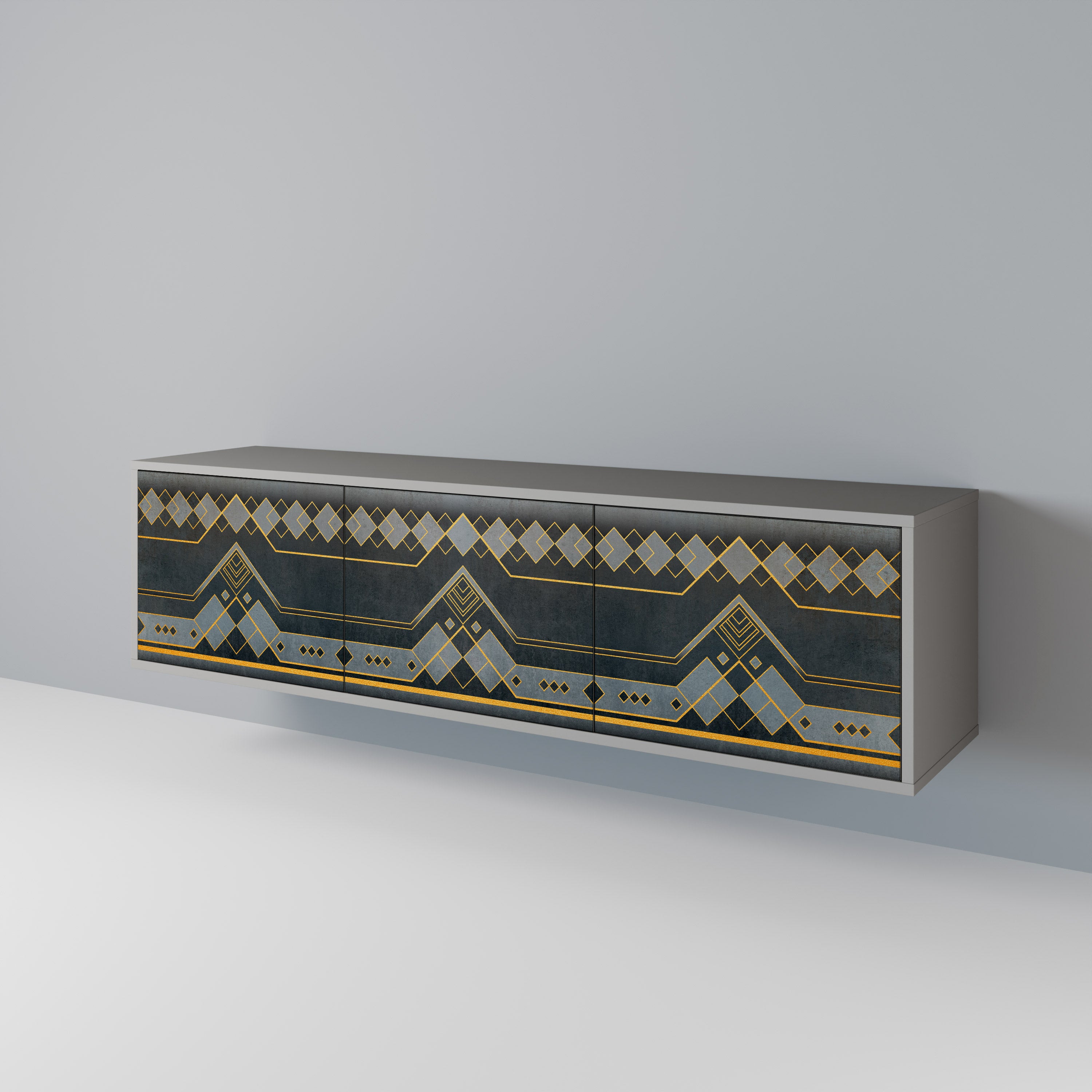 ROYAL ORDINARINESS Mueble de TV de 3 Puertas