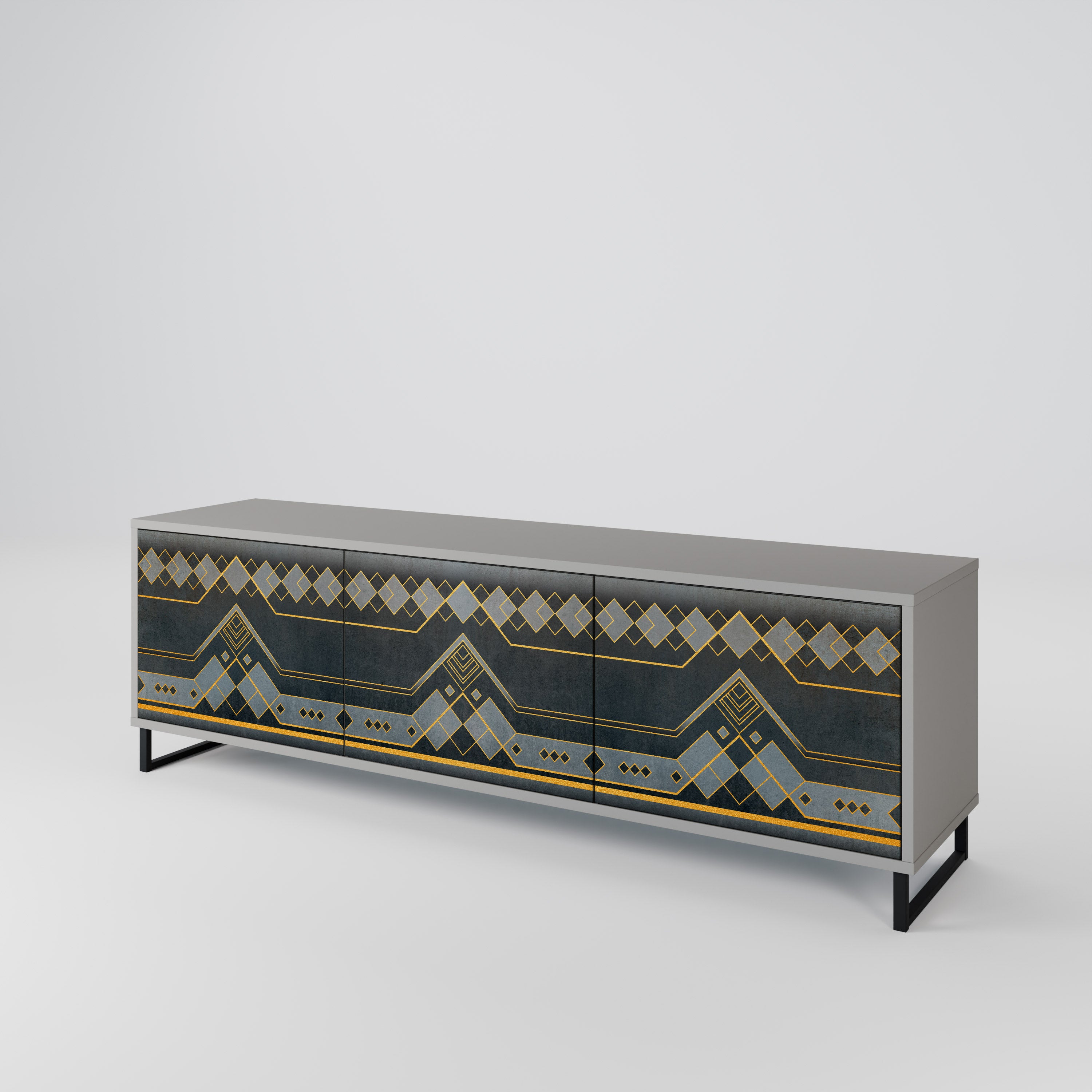 ROYAL ORDINARINESS Mueble de TV de 3 Puertas