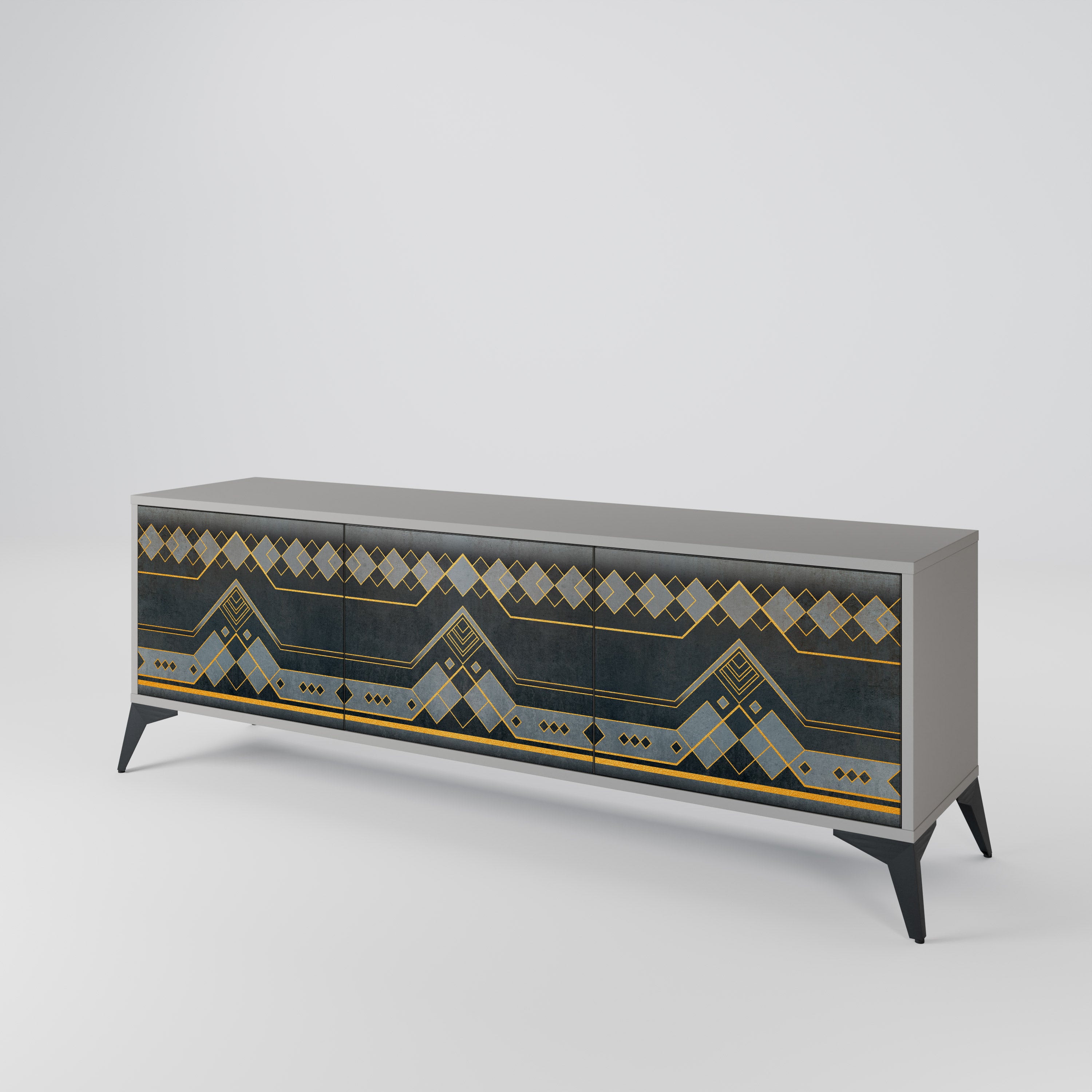 ROYAL ORDINARINESS Mueble de TV de 3 Puertas