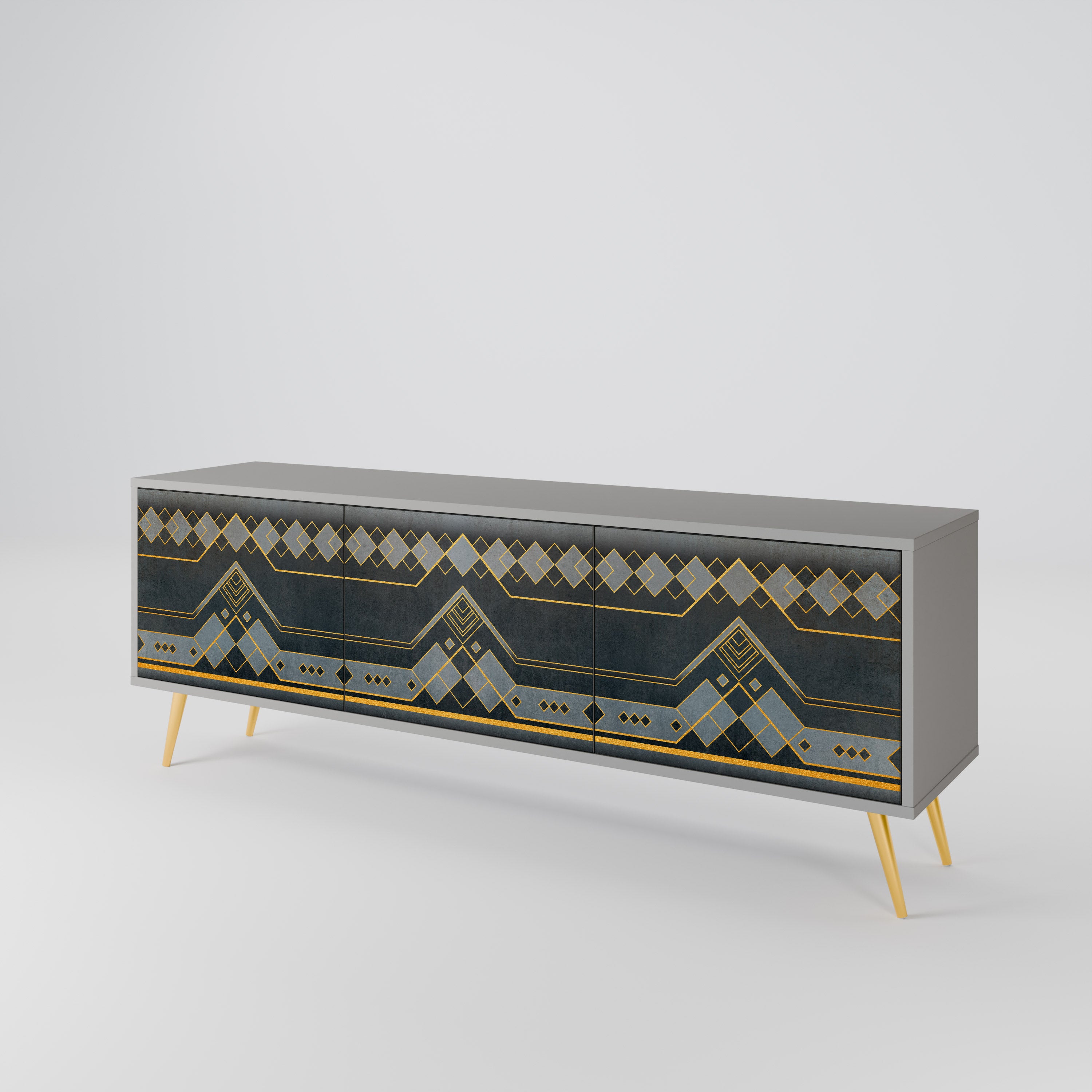 ROYAL ORDINARINESS Mueble de TV de 3 Puertas