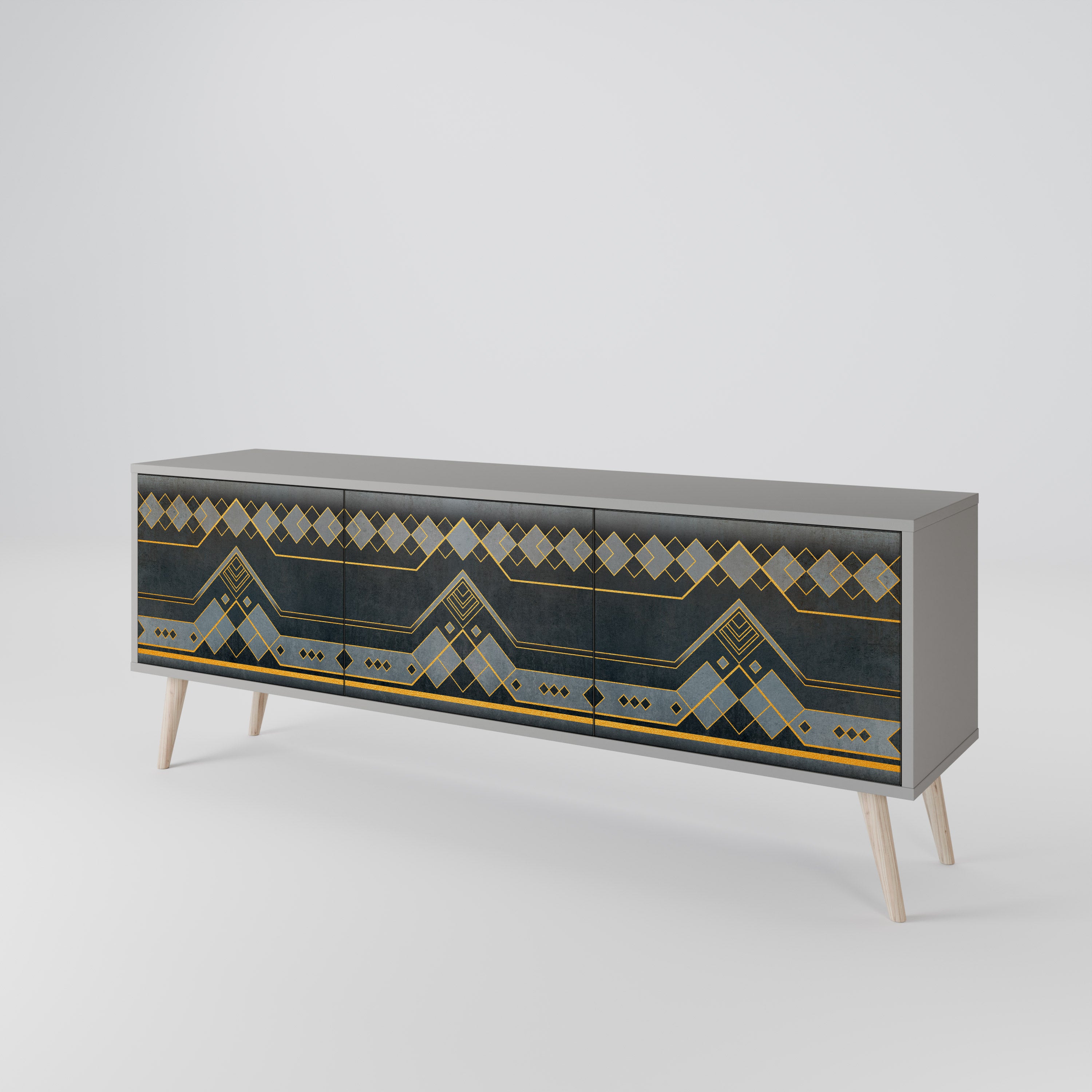 ROYAL ORDINARINESS Mueble de TV de 3 Puertas