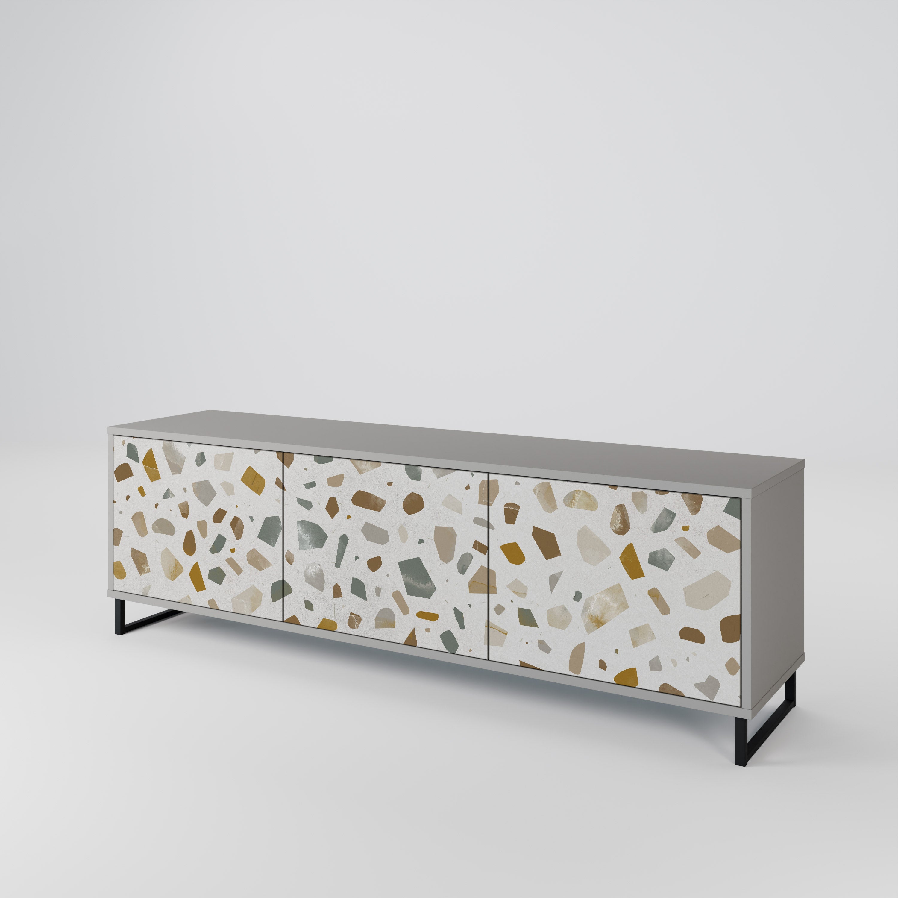 PIECES OF TOMORROW Mueble de TV de 3 Puertas