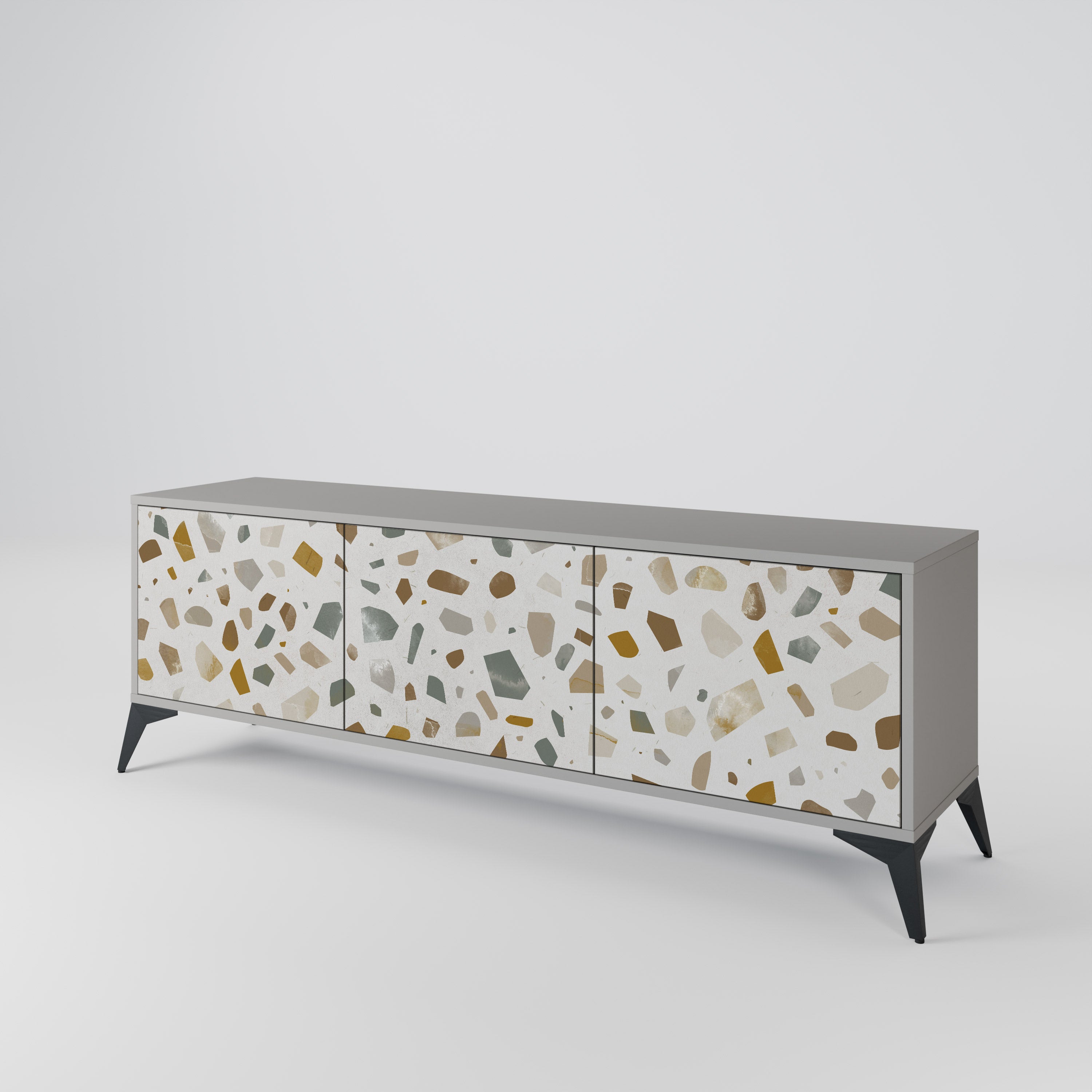 PIECES OF TOMORROW Mueble de TV de 3 Puertas