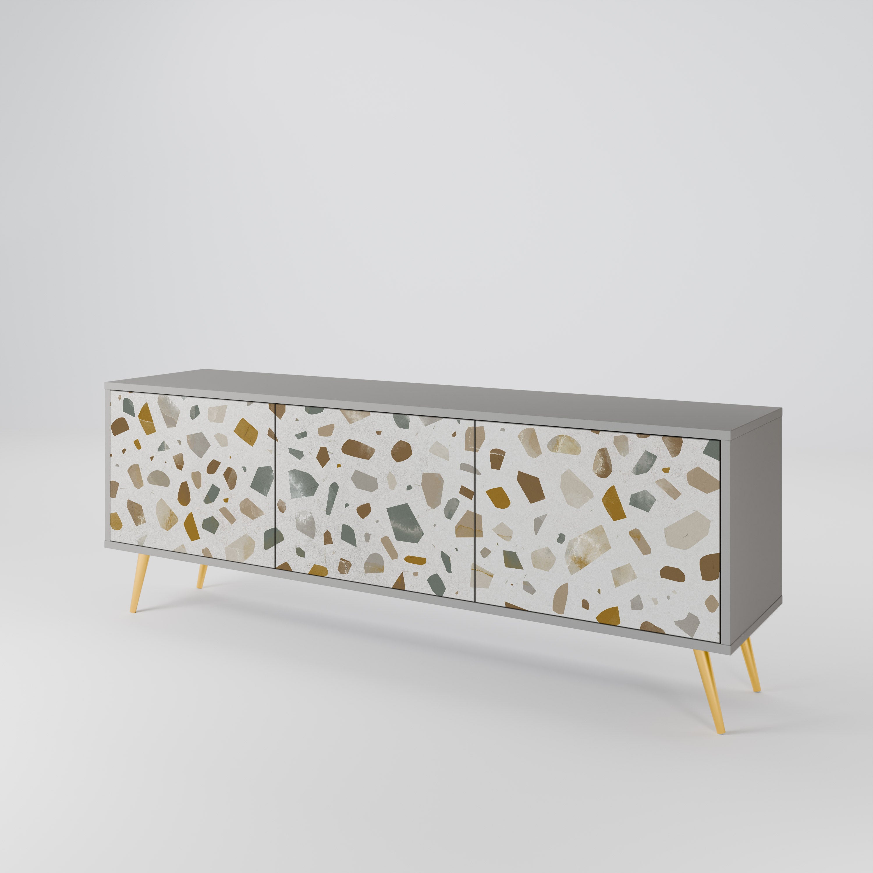 PIECES OF TOMORROW Mueble de TV de 3 Puertas