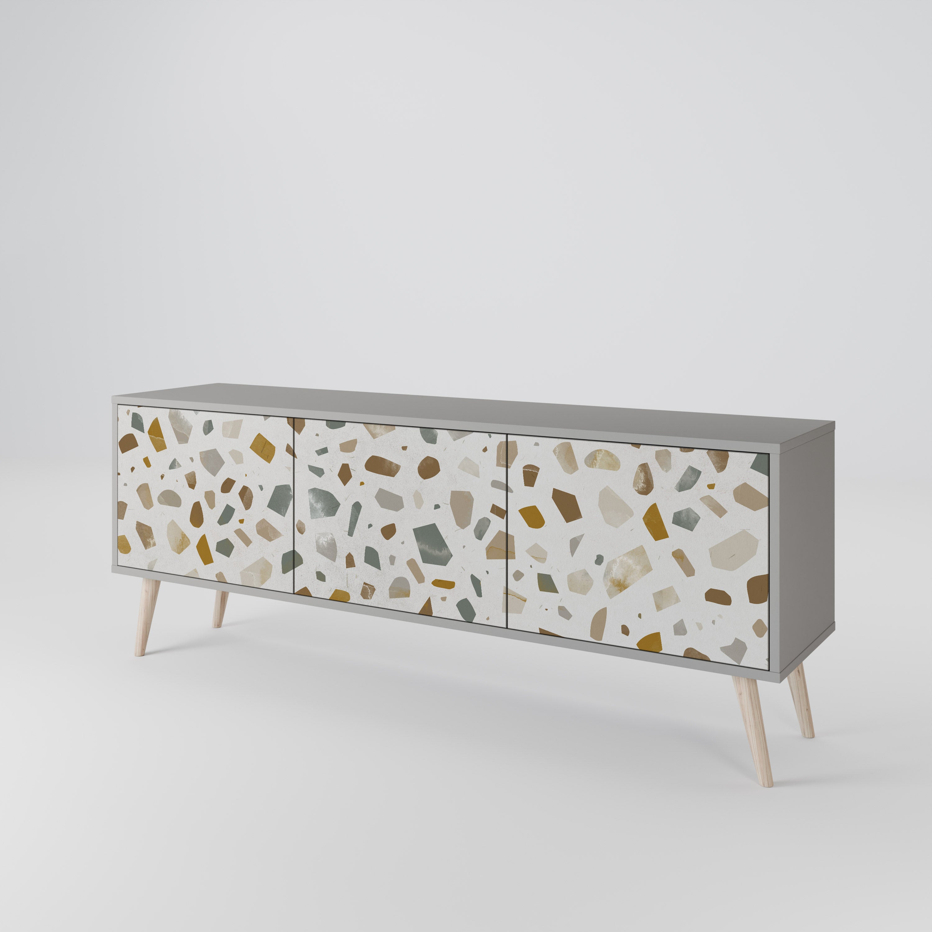 PIECES OF TOMORROW Mueble de TV de 3 Puertas