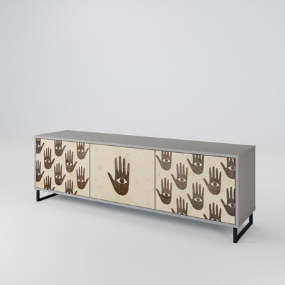 SEE MORE Mueble de TV de 3 Puertas