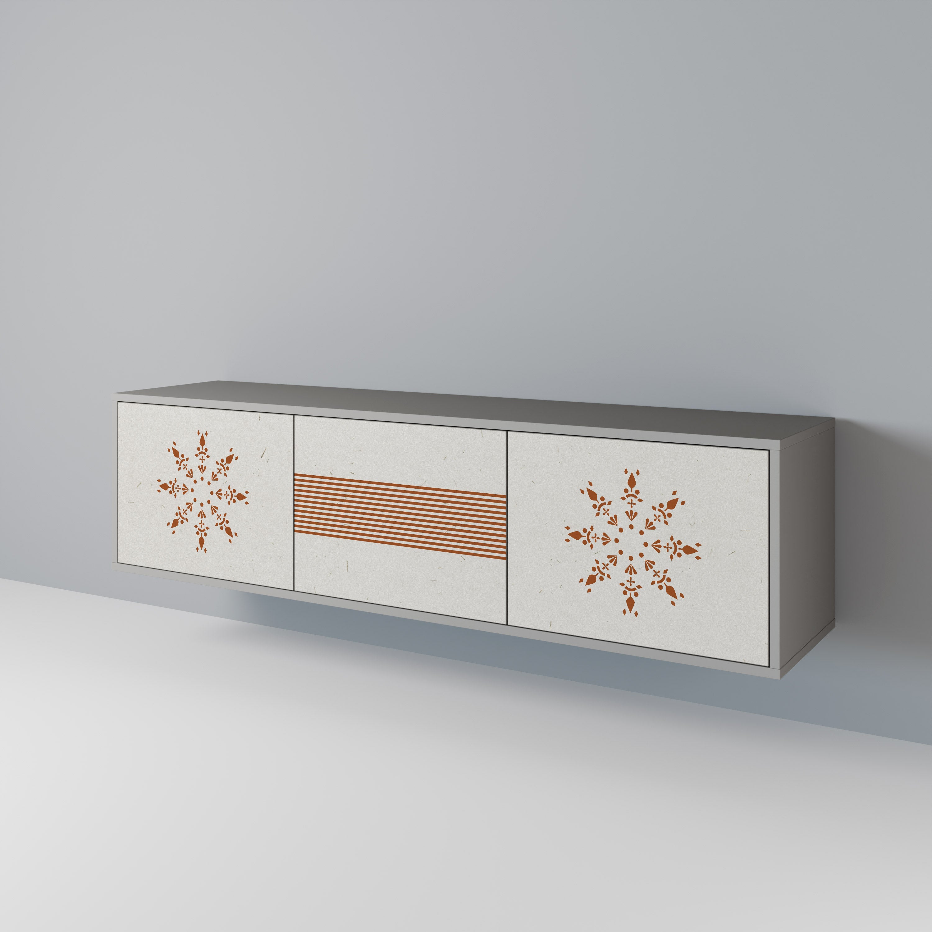 DAILY HARMONY Mueble de TV de 3 Puertas