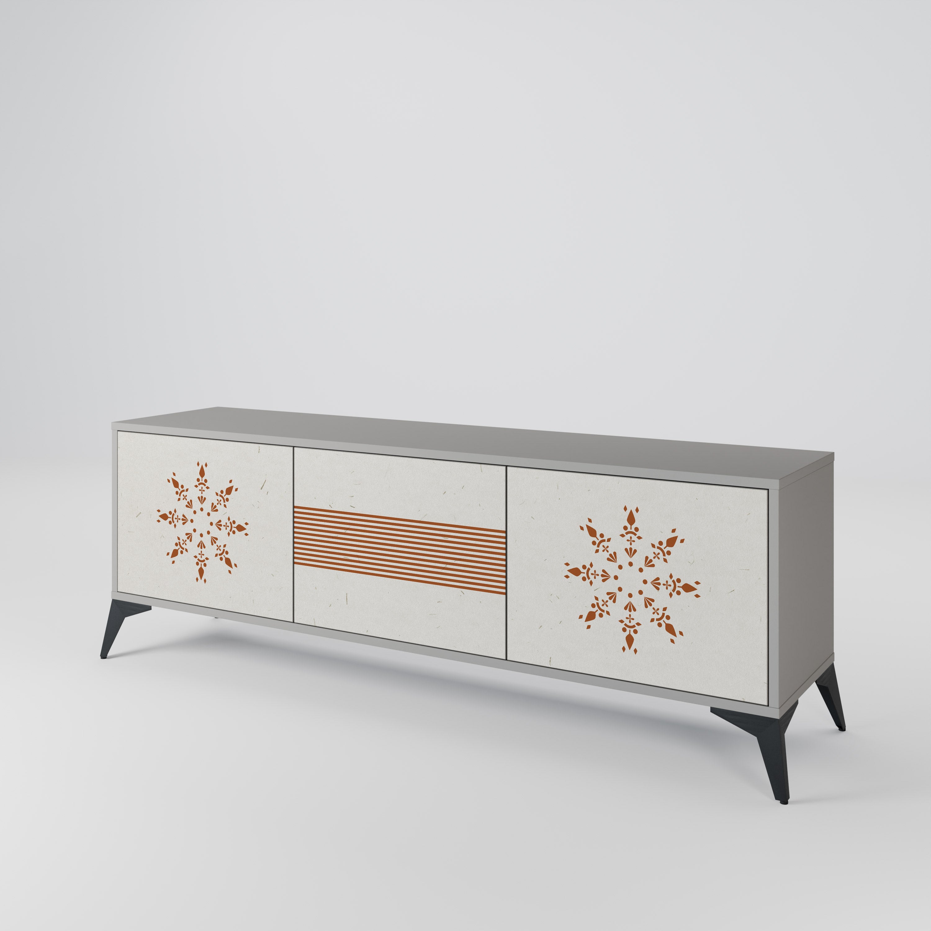 DAILY HARMONY Mueble de TV de 3 Puertas