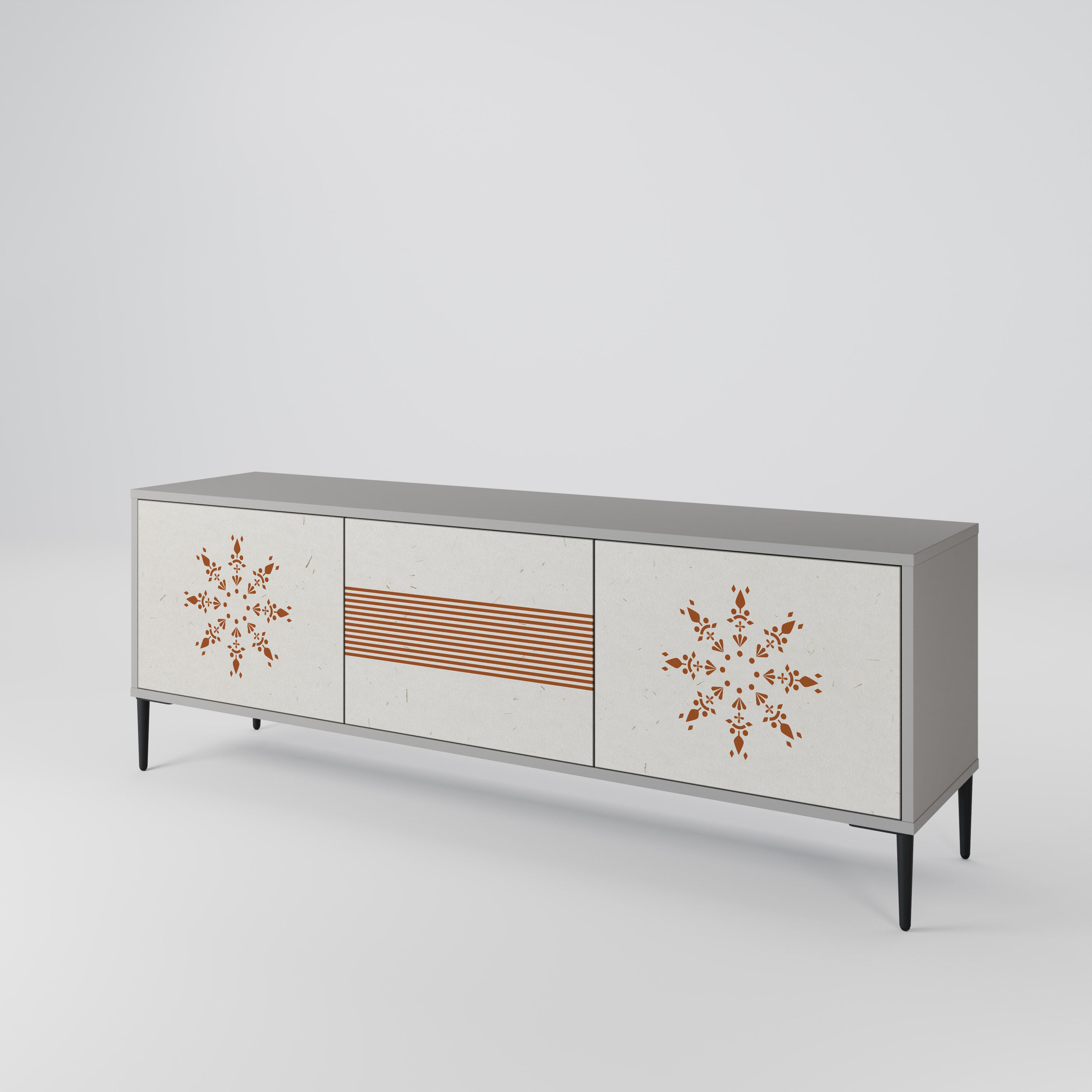 DAILY HARMONY Mueble de TV de 3 Puertas