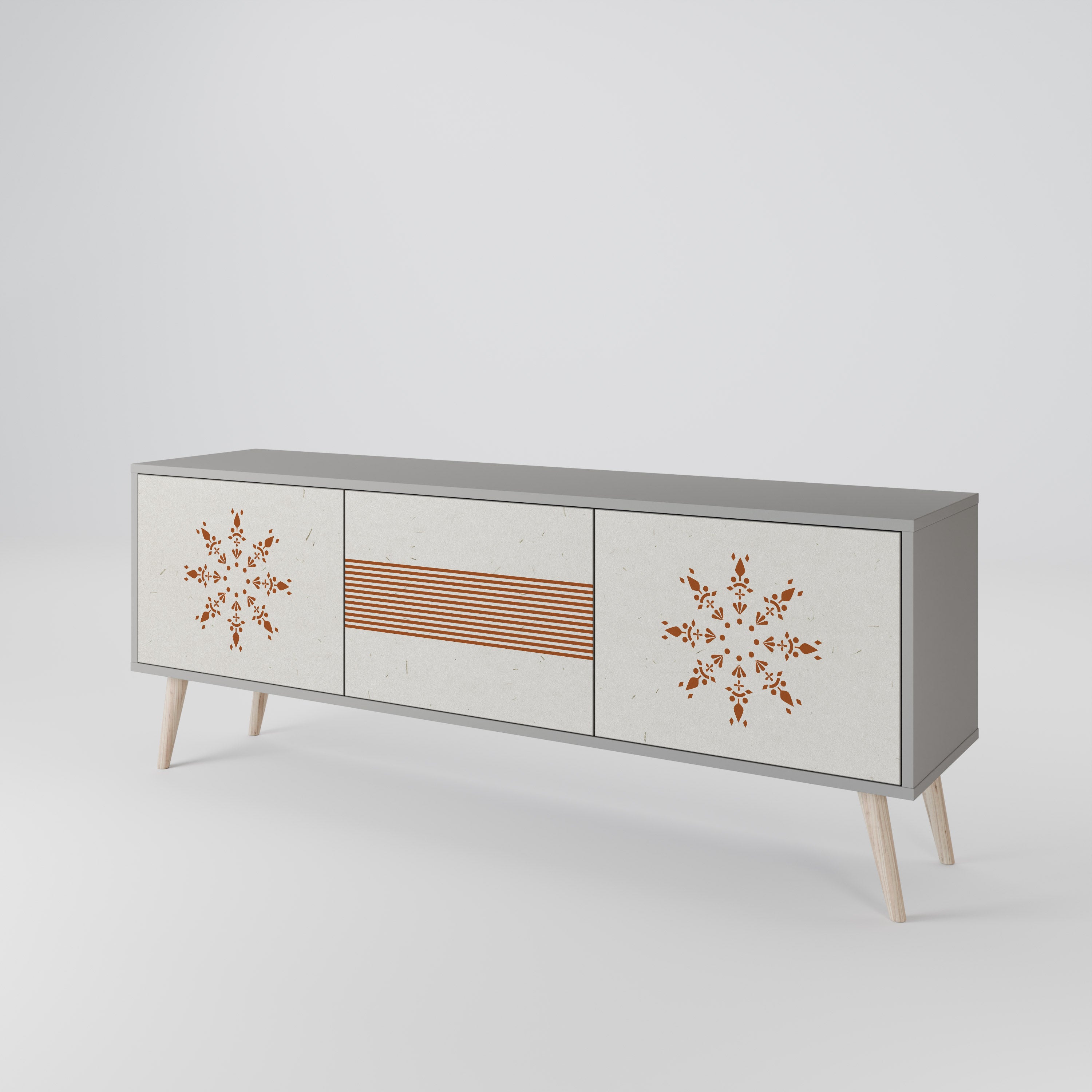 DAILY HARMONY Mueble de TV de 3 Puertas